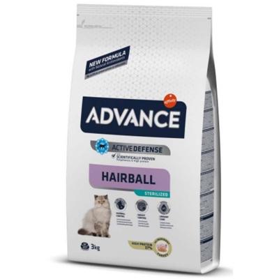 ADVANCE CAT STERILIZED HAIRBALL 3 KG