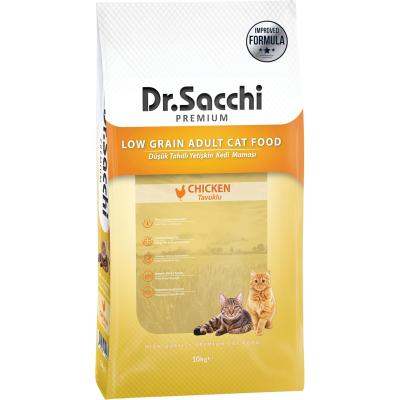 DR.SACCHİ TAVUKLU KEDİ MAMASI 15 KG