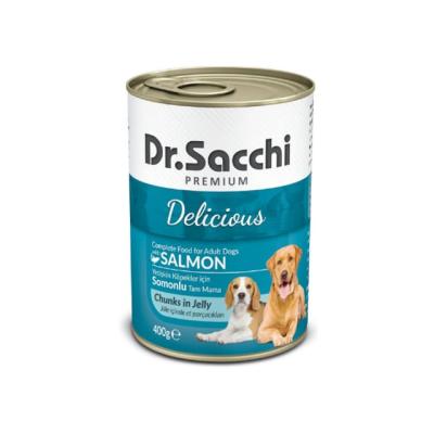 DR.SACCHI KONSERVE KÖPEK SOMONLU 400GR